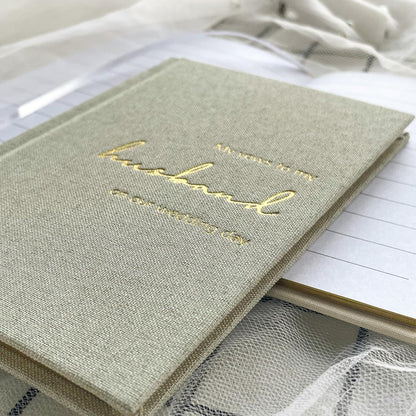 WeddingGiftsWedding Vow Books His and Hers Soft Touch Gold Foil Engraving Vow Books Wedding Essentials Wedding Accessories(TR-HH-Black)