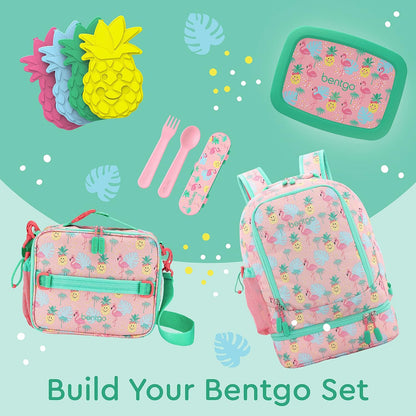 Bentgo Kids Prints 2-in-1 Backpack & Insulated Lunch Bag (Dinosaur)