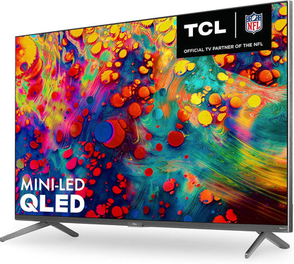 TCL 55-Inch QM6K Series QLED 4K Smart QD-Mini LED TV with Google TV (2025 Model) New Halo Control System, LD500 Precise Dimming Series, High Contrast HVA Panel, 144Hz Native Panel Refresh Rate
