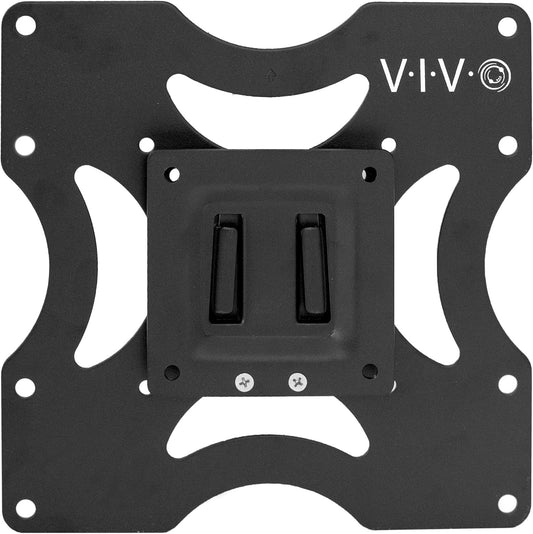 VIVO Basic TV Wall Mount Bracket for 23 to 37 inch Screens, Max 200x200mm VESA with Removable Mounting Plate, Black, MOUNT-VW2X2A