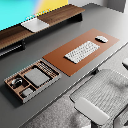 Desk Tray Organizer | Drawer Desk Organizer | Stationery Storage Tray | Aluminum Desk Organizer | Desktop Catchall Tray - PuriLite