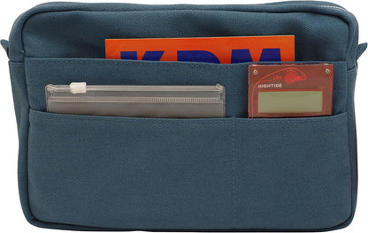 Delfonics 500092 Inner Carrying Bag Size M Yellowe Cotton Pouch Case Bag in Bag, Yellow, 10.5 in. x 7.25 in. x 2.56 in. / Medium, Compact