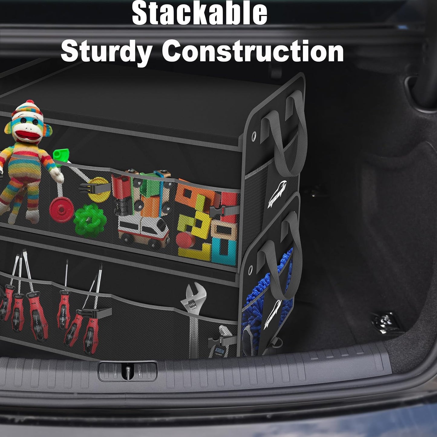 Purilite Select Foldable Car Trunk Organizer