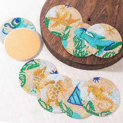 Purilite Select Cat Diamond Art Coasters Kit