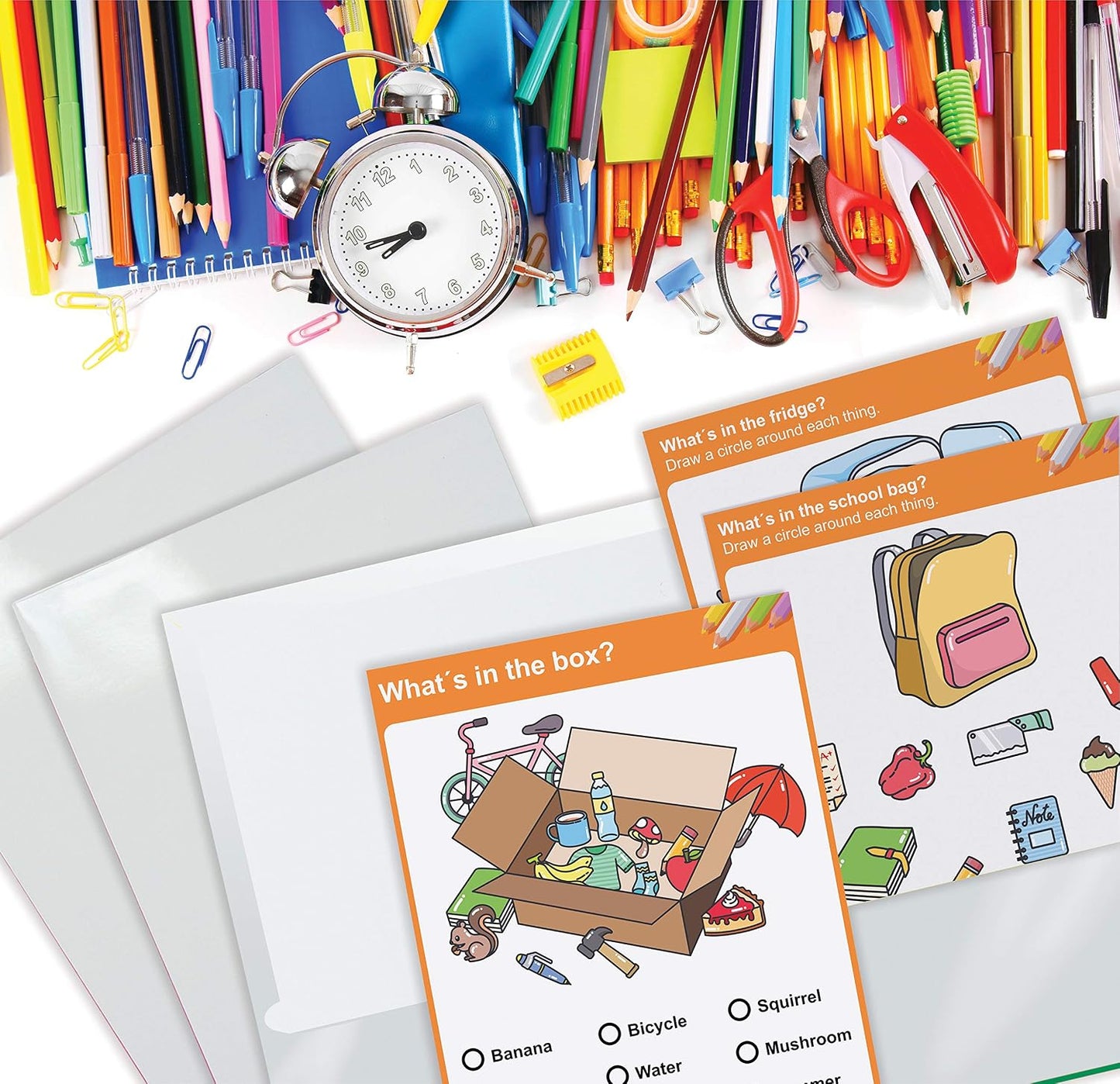 Better Office Products Lot de 25 chemises en papier blanc laminé brillant à 2 poches, format lettre, porte-documents en papier blanc, boîte de 25