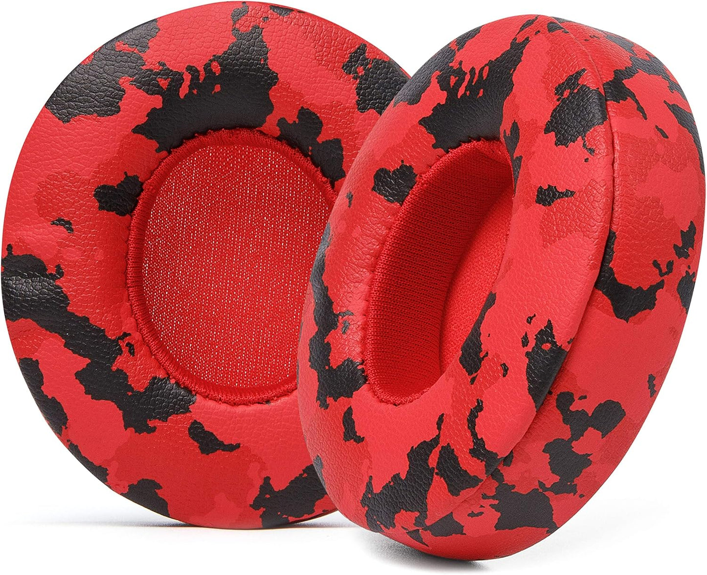 WC Extra Thick Replacement Earpads for Beats Solo 2 & 3 by Wicked Cushions - Ear Pads for Beats Solo 2 & 3 Wireless ON-Ear Headphones - Soft Leather, Luxury Memory Foam, Strong Adhesive | White