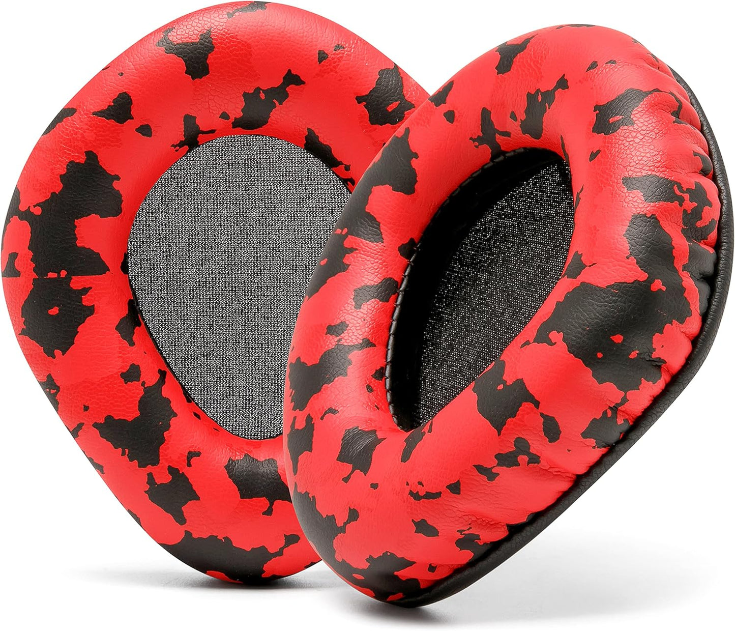 WC Upgraded Replacement Earpads for Corsair Void & Corsair Void Pro Wired & Wireless Gaming Headsets Made by Wicked Cushions | Improved Durability, Thickness, and Sound Isolation | (Speed Racer)