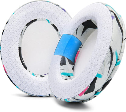 WC Freeze for Arctis Nova - Hybrid Fabric Cooling Gel Replacement Earpads for Arctis Nova Pro Wired, Nova 7, 5, 4, 3, 1 - Made by Wicked Cushions (Does Not Fit Nova Pro Wireless) | Black