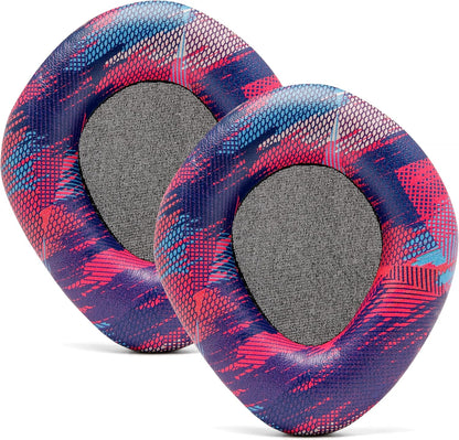 WC Upgraded Replacement Earpads for Corsair Void & Corsair Void Pro Wired & Wireless Gaming Headsets Made by Wicked Cushions | Improved Durability, Thickness, and Sound Isolation | (Speed Racer)