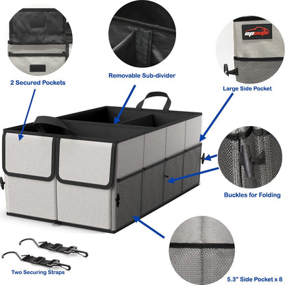 Purilite Select Foldable Car Trunk Organizer