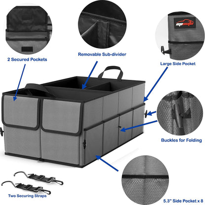 Purilite Select Foldable Car Trunk Organizer
