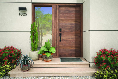 Schlage BE469ZP CAM 622 Connect Smart Deadbolt with Alarm with Camelot Trim in Matte Black, Z-Wave Plus Enabled