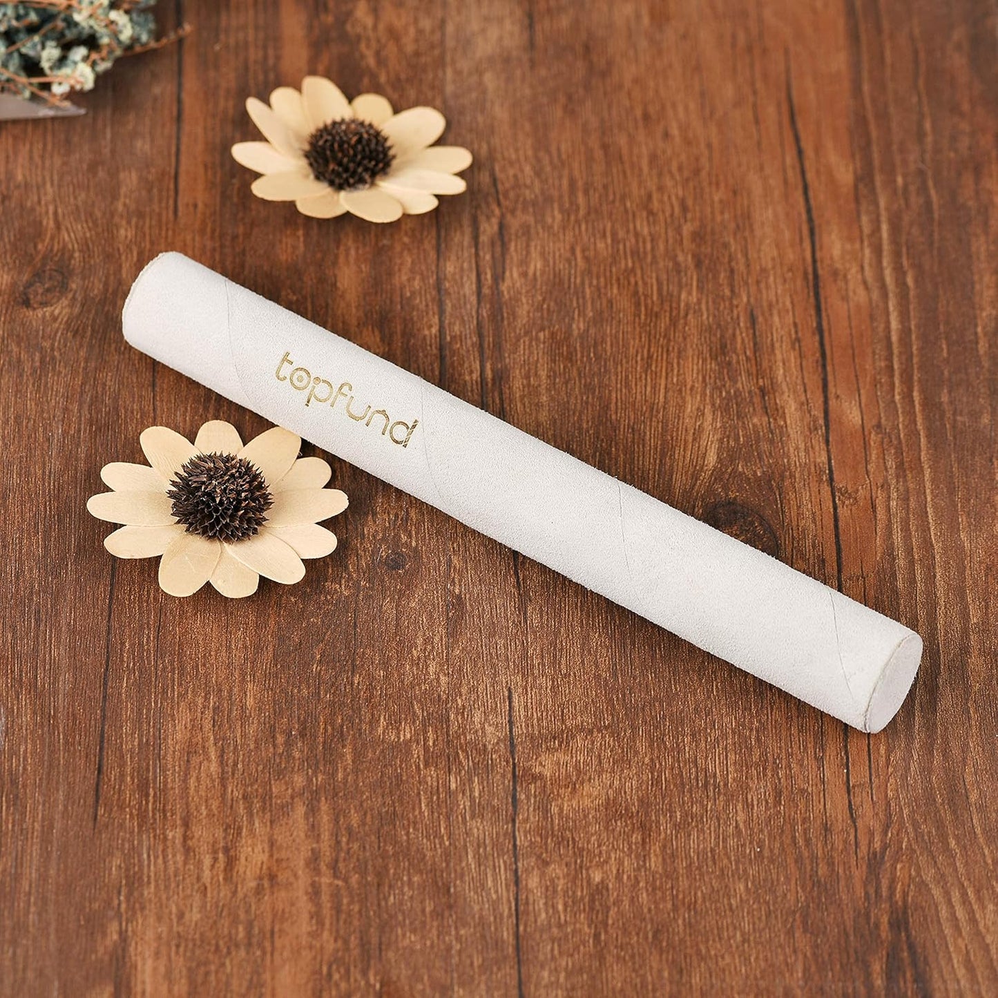 TOPFUND F Note Crystal Singing Bowl Heart Chakra 8 inch with Heavy Duty Carrying Case and Suede Striker