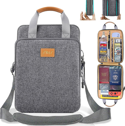ZINZ Slim & Expandable Case 12.9 13 inch Travel Laptop Shoulder Bag for MacBook Air 13" M3/M2/M1, MacBook Pro 13" M2/M1, iPad Pro 12.9"/13"/11", iPad Air 13",L01G03 - PuriLite
