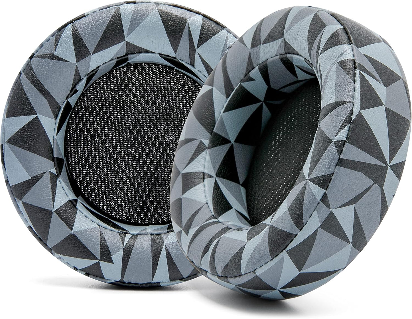 WC Upgraded Replacement Earpads for Corsair Virtuoso RGB Wireless Gaming Headset Made by Wicked Cushions | Improved Durability, Thickness, Softer Leather, and Sound Isolation | (Black Camo)