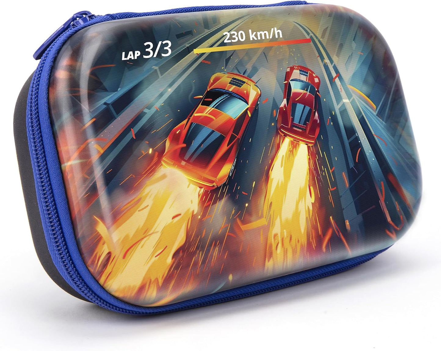 ZIPIT 3D Pencil Box for Kids | Lenticular Pencil Case for School | Large Capacity Pencil Pouch for Girls and Boys