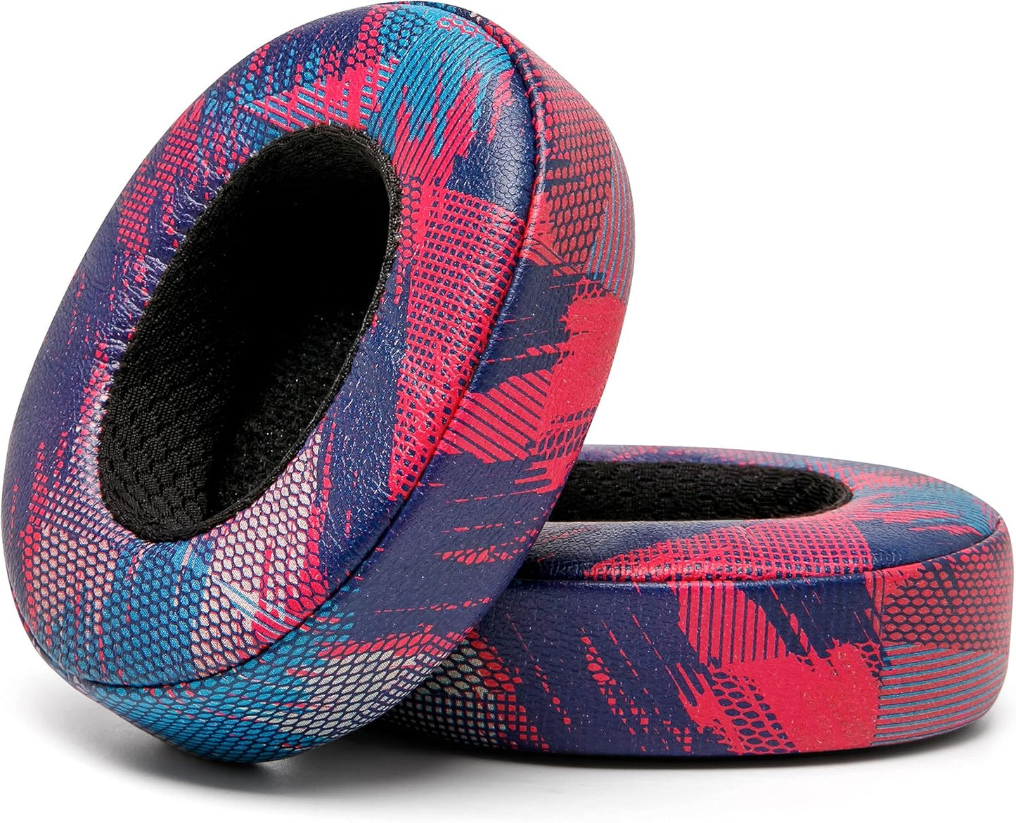 WC Replacement Earpad Cushions for Skullcandy Hesh 3 & Crusher Over-Ear Headphones Made by Wicked Cushions | Improved Durability and Thickness for Improved Comfort and Noise Isolation | 90's Black