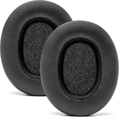 WC Replacement Earpad Cushions for Skullcandy Hesh 3 & Crusher Over-Ear Headphones Made by Wicked Cushions | Improved Durability and Thickness for Improved Comfort and Noise Isolation | 90's Black