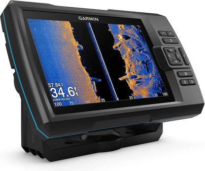 Garmin Striker Vivid 4cv Bundle with Transducer and Protective Cover, 4-inch Color Fishfinder, Vivid Scanning Sonar Color Palettes 010-02550-00