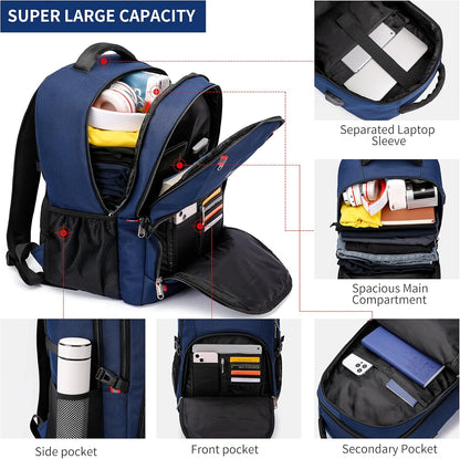 Laptop Backpack Travel Computer Backpack College Bookbag School Backpack