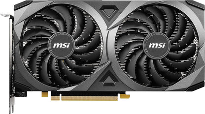 MSI Gaming GeForce RTX 3060 12GB 15 Gbps GDRR6 192-Bit HDMI/DP PCIe 4 Torx Twin Fan Ampere OC Graphics Card (RTX 3060 Ventus 2X 12G OC)