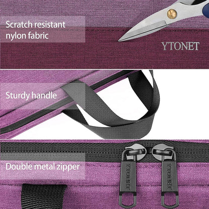 Ytonet Laptop Sleeve, 15.6 inch TSA Laptop Bag Laptop Case Water Resistant Computer Carrying Bag Compatible for Lenovo, HP, Dell, Asus Notebook, Gifts for Men Women, Grey