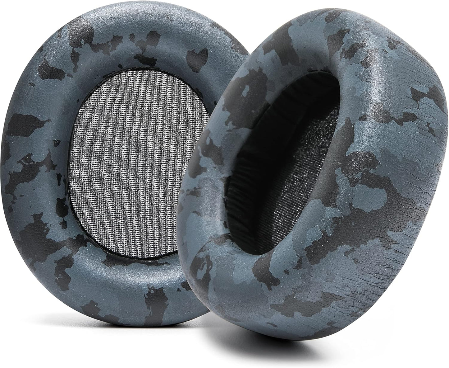 WC Upgraded Replacement Earpads for Steelseries Arctis Nova Pro Wireless Made by Wicked Cushions | Improved Durability, Thickness, Softer Leather, and Sound Isolation | 90's Black