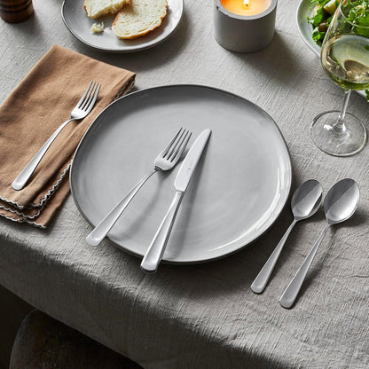 Zwilling J.A. Henckels Flatware Set, Silver Silvano 45pc Set, Regular