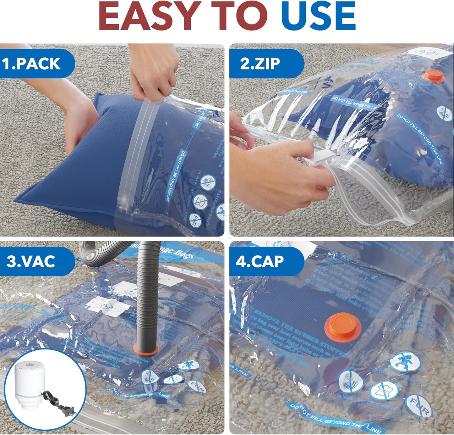 Purilite Select Jumbo Vacuum Storage Bags