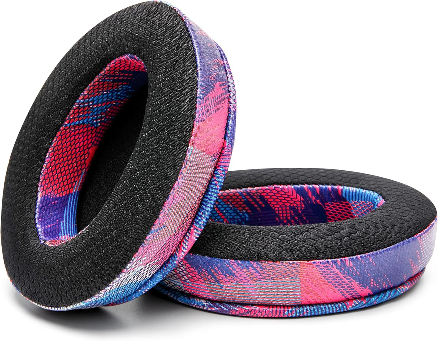 WC Freeze for Arctis Nova - Hybrid Fabric Cooling Gel Replacement Earpads for Arctis Nova Pro Wired, Nova 7, 5, 4, 3, 1 - Made by Wicked Cushions (Does Not Fit Nova Pro Wireless) | Black