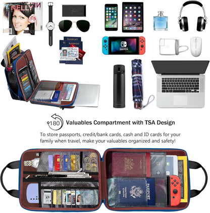 ZINZ Slim & Expandable Case 12.9 13 inch Travel Laptop Shoulder Bag for MacBook Air 13" M3/M2/M1, MacBook Pro 13" M2/M1, iPad Pro 12.9"/13"/11", iPad Air 13",L01G03 - PuriLite