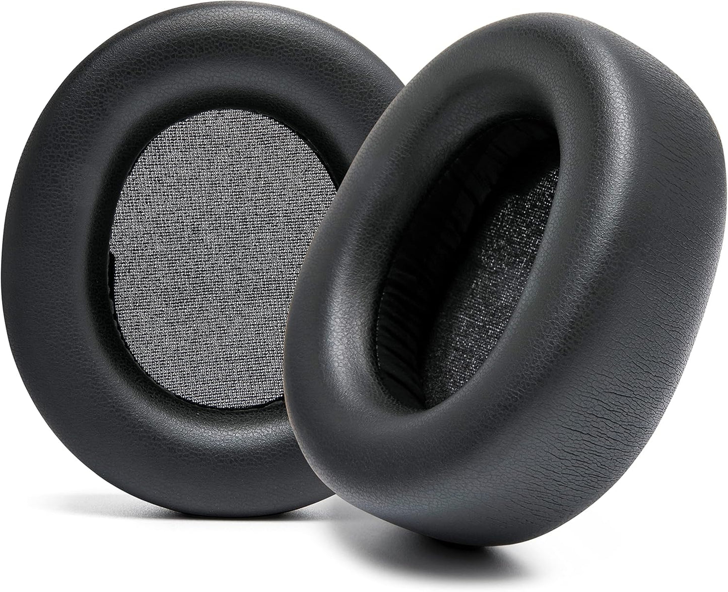 WC Upgraded Replacement Earpads for Steelseries Arctis Nova Pro Wireless Made by Wicked Cushions | Improved Durability, Thickness, Softer Leather, and Sound Isolation | 90's Black