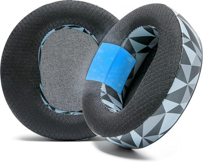 WC Freeze Maxwell - Cooling Gel Replacement Earpads for Audeze Maxwell Headphones by Wicked Cushions - Elevate Comfort, Durability, Thickness & Sound Isolation for Epic Gaming Sessions | Black