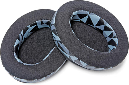 WC Freeze for Arctis Nova - Hybrid Fabric Cooling Gel Replacement Earpads for Arctis Nova Pro Wired, Nova 7, 5, 4, 3, 1 - Made by Wicked Cushions (Does Not Fit Nova Pro Wireless) | Black