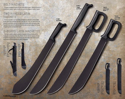 Cold Steel Latin D-Guard Machete 18"