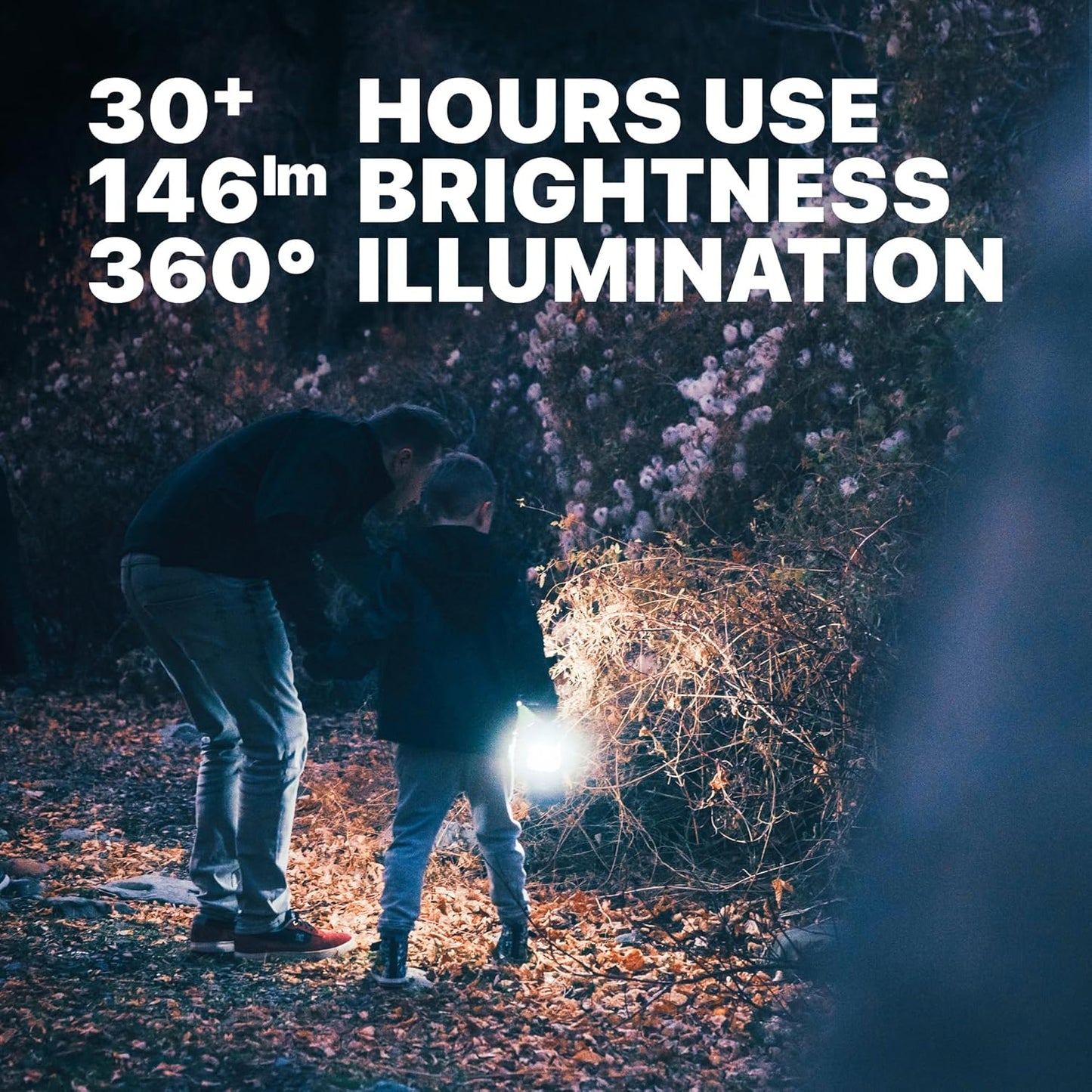 MalloMe Lantern Camping Lights - Camping Lanterns for Power Outages - Tent Lights LED Lantern Light for Hanging in Camp Tents - Battery Powered LED Outage Lamp (Rechargeable Batteries Not Included)