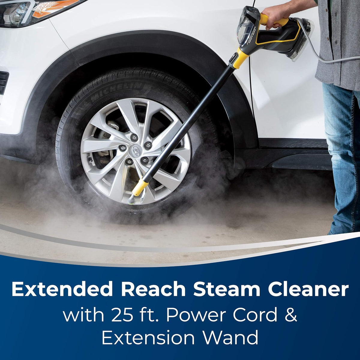 BISSELL Power Steamer Heavy Duty 3-in-1 Steam Mop, 2685B