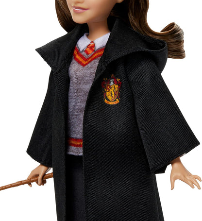 Fantasy School Fashion Doll with Removable Uniform and Wand Accessory – Articulated Role-Play Doll for Kids Ages 6+ - PuriLite