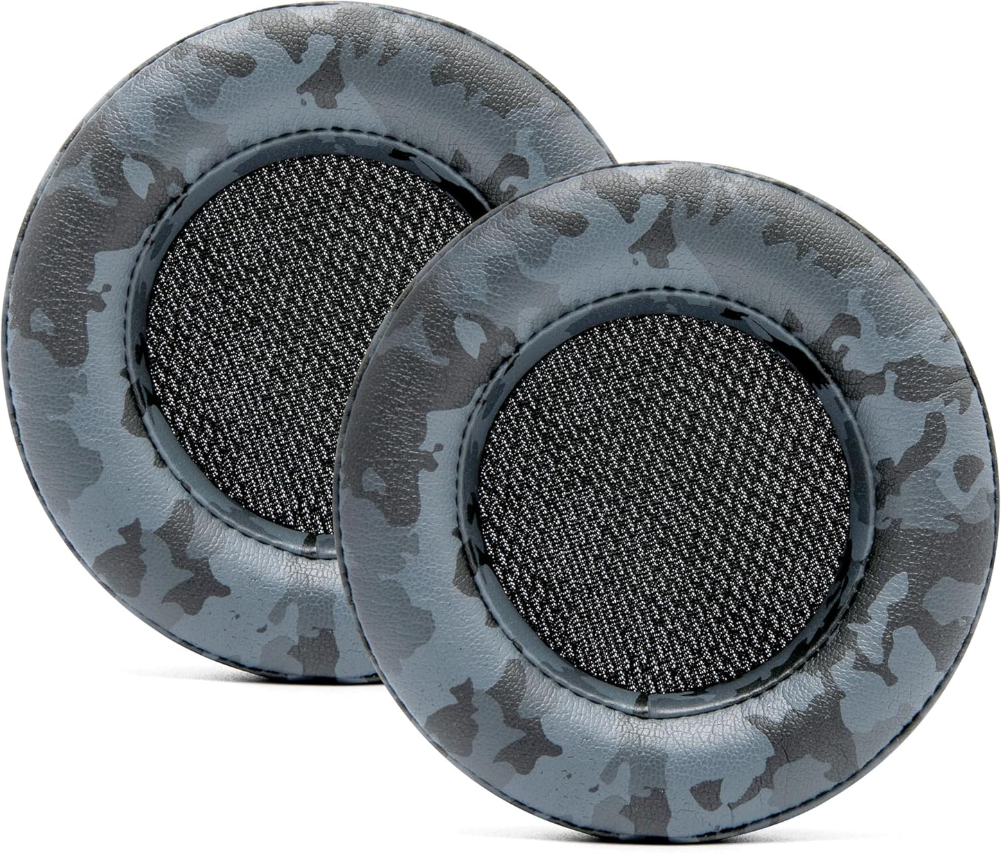 WC Upgraded Replacement Earpads for Corsair Virtuoso RGB Wireless Gaming Headset Made by Wicked Cushions | Improved Durability, Thickness, Softer Leather, and Sound Isolation | (90s White)