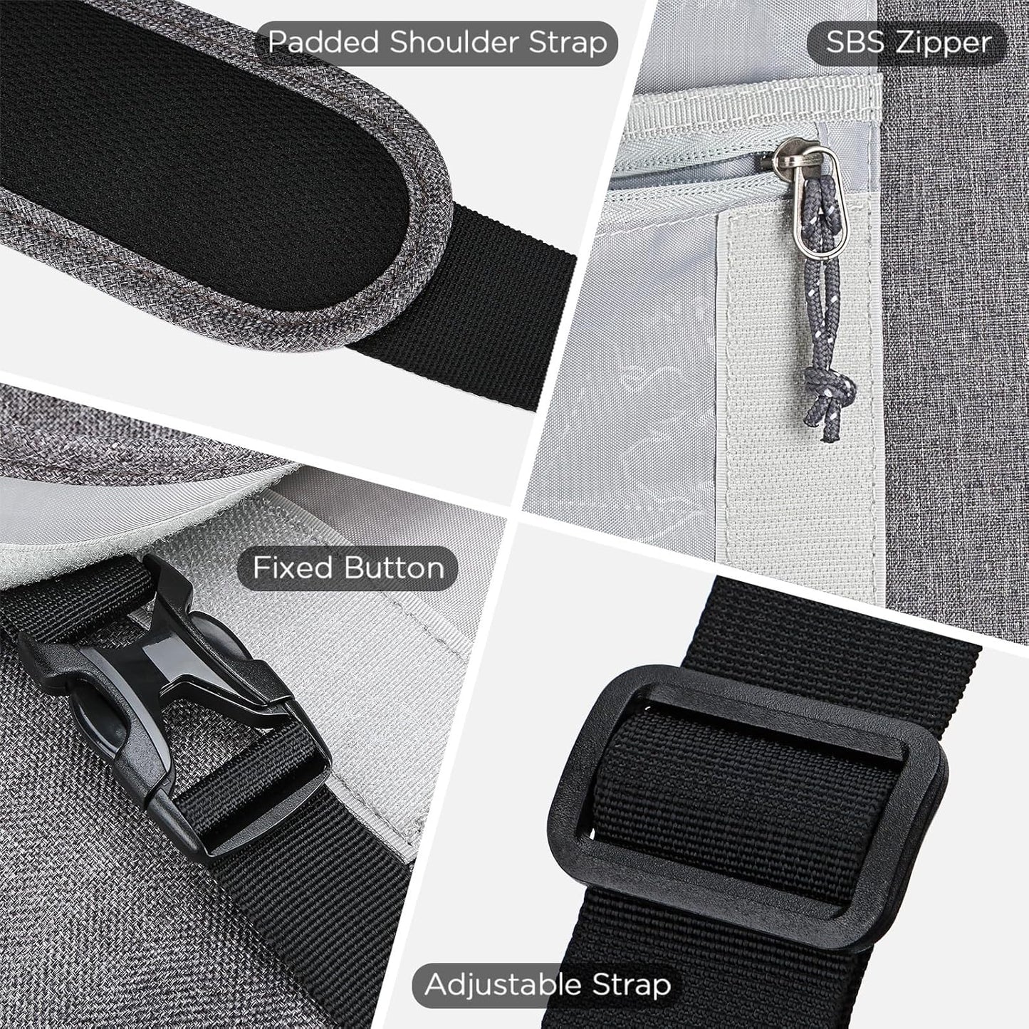 OIWAS Messenger Bag - Messenger Bag Men, Satchel Bags for Women, Lightweight Computer Bag, School Book Bag - PuriLite