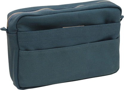Delfonics 500092 Inner Carrying Bag Size M Yellowe Cotton Pouch Case Bag in Bag, Yellow, 10.5 in. x 7.25 in. x 2.56 in. / Medium, Compact