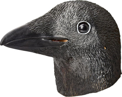 Creepy Party Halloween Mask Black Crow Masks Novelty Halloween Costume Party Animal Bird Face Crow Head Mask
