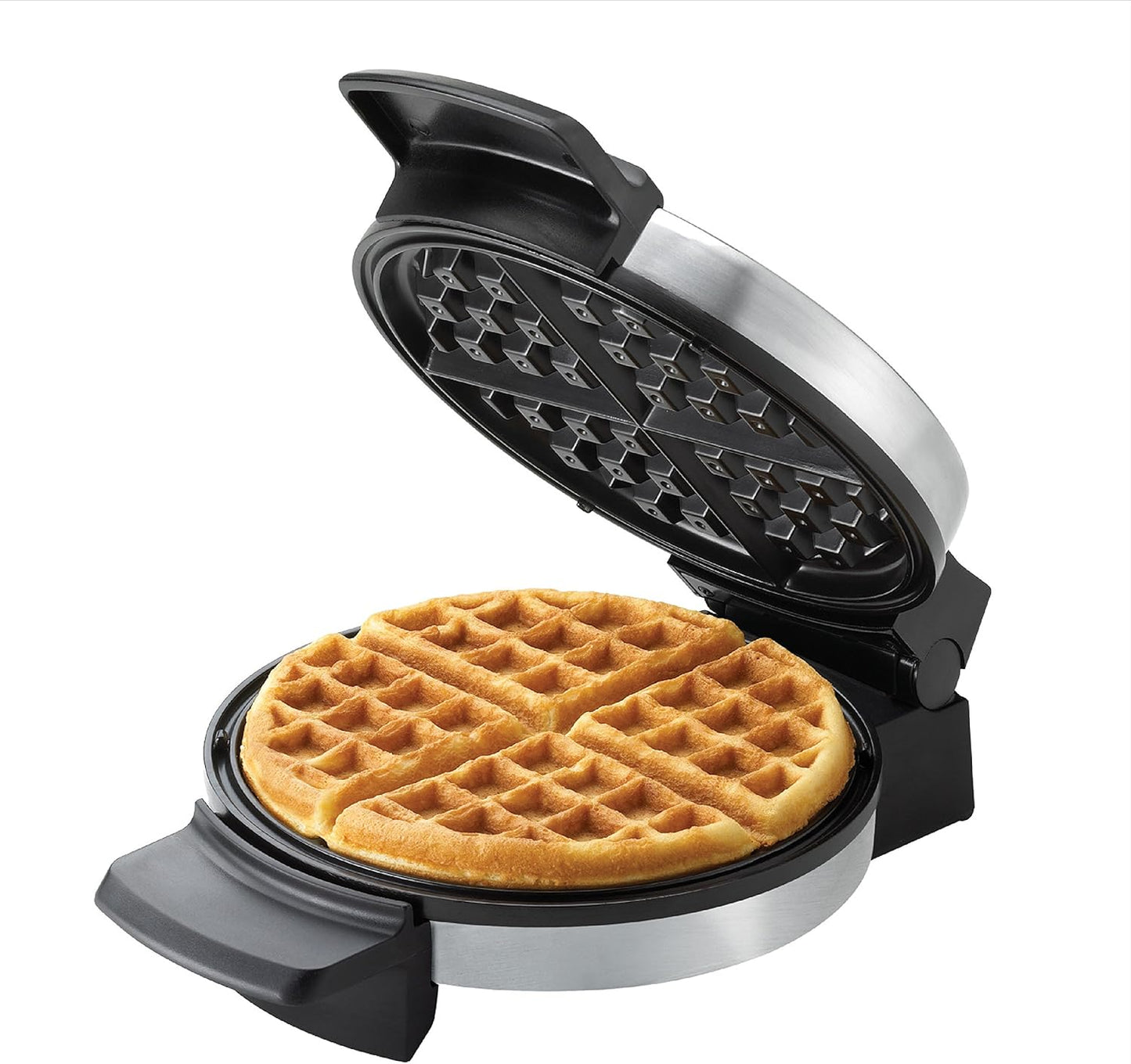 BLACK+DECKER WMB500 Belgian Waffle Maker, Stainless Steel