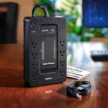 CyberPower ST425 Standby UPS System, 425VA/260W, 8 Outlets, Compact