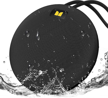 Monster Ripple Portable Bluetooth Speaker, IPX7 Waterproof Shower Speaker, Wireless Speakers with Bluetooth 6.0, Wireless Stereo Pairing, Hands-Free Calling, for Home, Outdoors
