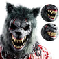 Spooktacular Creations Halloween Werewolf Mask with Movable Jaw Werewolf Costume Accessories Scary Mask for Kids Adult