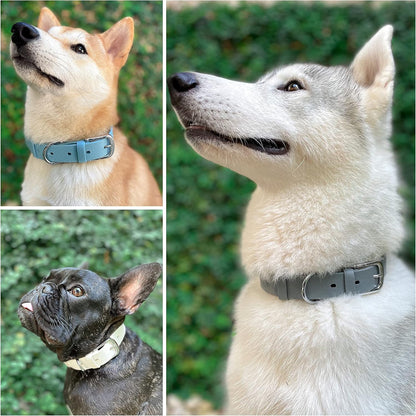 Tuff Pupper Classic Heavy Duty Dog Collar | 10x Stronger Than Leather | 100% Waterproof & Odor Proof Dog Collar | Tough Rust-Proof All Metal Hardware