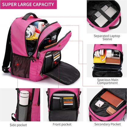 Laptop Backpack Travel Computer Backpack College Bookbag School Backpack