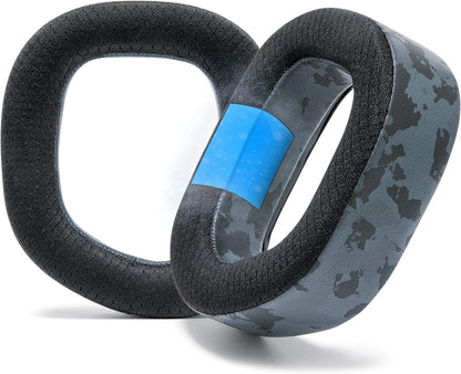 WC Freeze HS80 - Cooling Gel Earpads for Corsair HS80 RGB Wireless, Wired, & HS80 Max by Wicked Cushions - Elevate Comfort, Thickness & Sound Isolation for Epic Gaming Sessions | Black