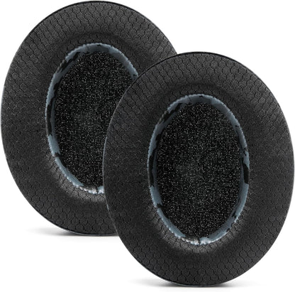 WC Freeze for Arctis Nova - Hybrid Fabric Cooling Gel Replacement Earpads for Arctis Nova Pro Wired, Nova 7, 5, 4, 3, 1 - Made by Wicked Cushions (Does Not Fit Nova Pro Wireless) | Black